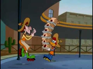 El Pajaro Loco Episodio 8-patinando