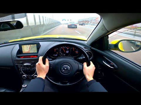 VERY LOUD MAZDA RX 8, , 4 K POV Test