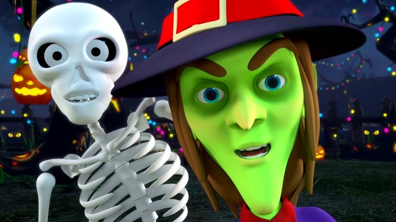 Hello its Halloween, Kids Halloween Music Spooky Nursery Rhymes, Little