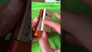 Один из первых музыкальных телефонов - Sony Ericsson W200i #oldphone #asmr