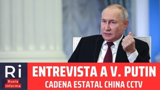 Entrevista a Vladimir Putin en China