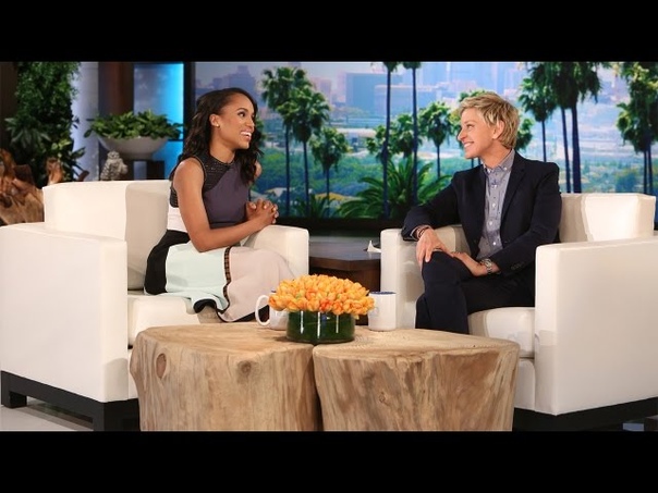 Керри Вашингтон на шоу ELLEN. 20 февраля