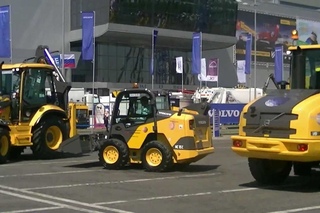Демонстрация Volvo на выставке СТТ`2011