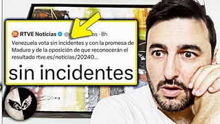 🛑 URGENTE // TELEVISIÓN ESPAÑOLA PROTEGE A MADURO // DEBE SER CERRADA DE INMEDIATO