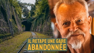 IL A RETAPÉ UNE GARE ABANDONNÉE, VOICI LE RÉSULTAT !
