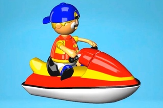 Zeichentrickfilm - Unsere Spielsachen - Jetski - Cartoon in deutsch