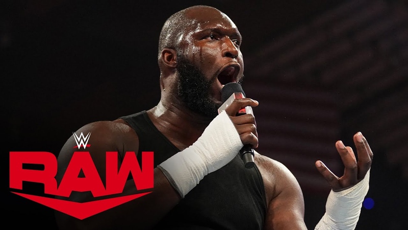Omos vs. Apollo Crews Commander Azeez 2 on 1 Handicap Match: Raw, March 21,
