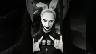 Kim Scissorhands red head Steel Soul music tiktok trend bunny