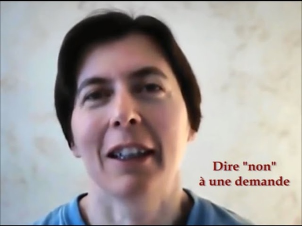 Dire non à une demande de façon non