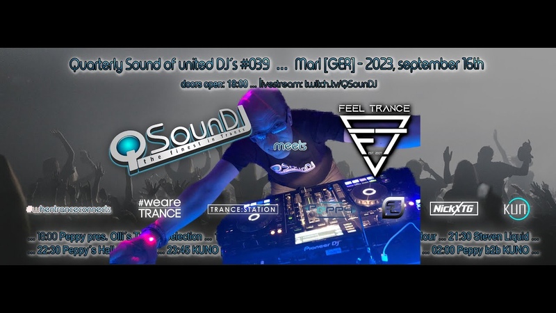 KUNO s Uplifting Trance Hour live at QSoun DJ039 (2023 september,