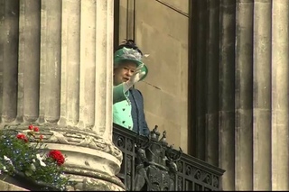 Duchess of Cambridge sings God Save the Queen during royal Nottingham visit