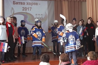 Битва хоров_8А класс_Трус не играет в хоккей