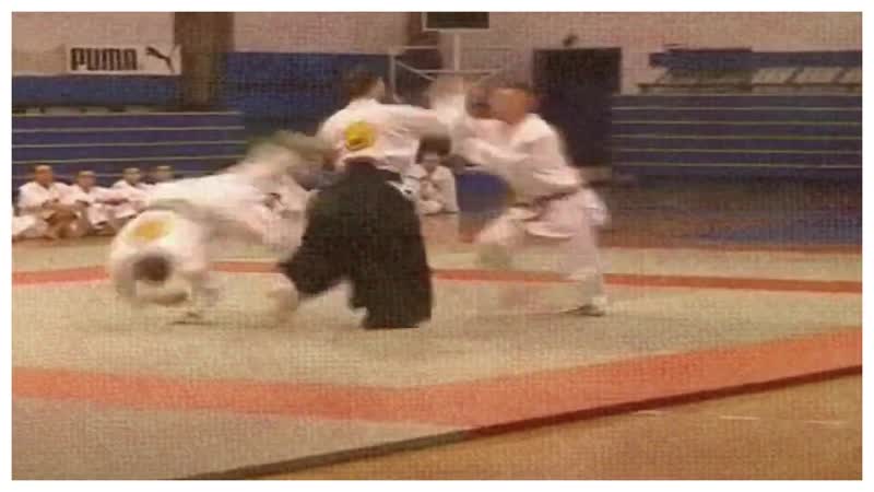 Мастера реального айкидо, редкое видео. Realni aikido. ( 720 X 1280 ).