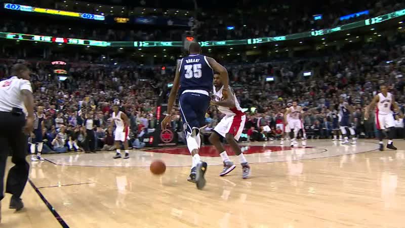 Kevin Durant Drains the Game Winner in 2 OT to Beat the