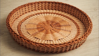 DIY#14Newspaper Weaving TutorialCoffee TrayПлетение из ГазетМастер Класс с Ниной