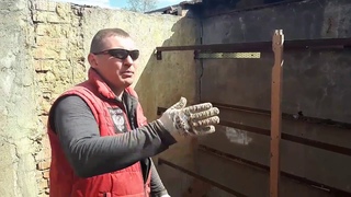 Ломаем сарайку и сносим забор. часть 2