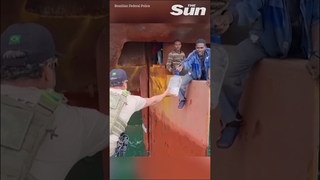 Nigerians make 14-day journey to Brazil on SHIPS RUDDER #shorts
