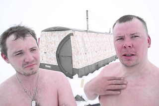 MB-552M2. Mobiba - mobile banya. DN reportasje Tok med seg badstua p vidda