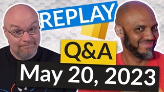 REPLAY Power BI tips from the Pros - LIVE (May 20, 2023)