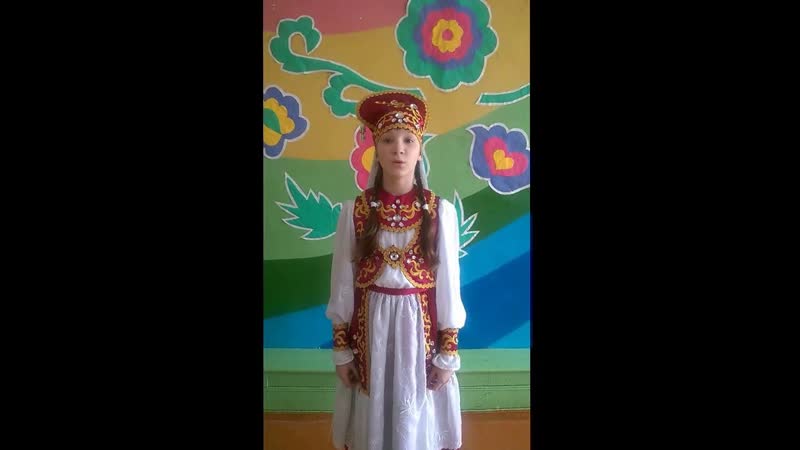 Касимова Алина, 12 лет, художественное слово, су