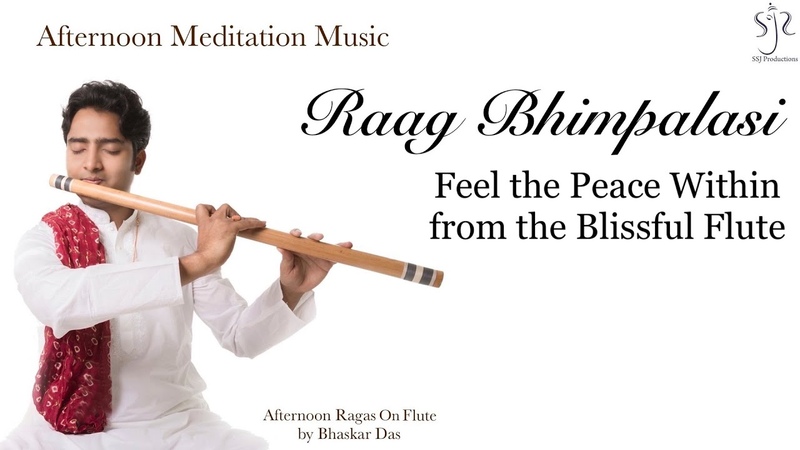 Raag Bhimpalasi, Blissful Flute for the Day, Afternoon Meditation Music, Bhaskar