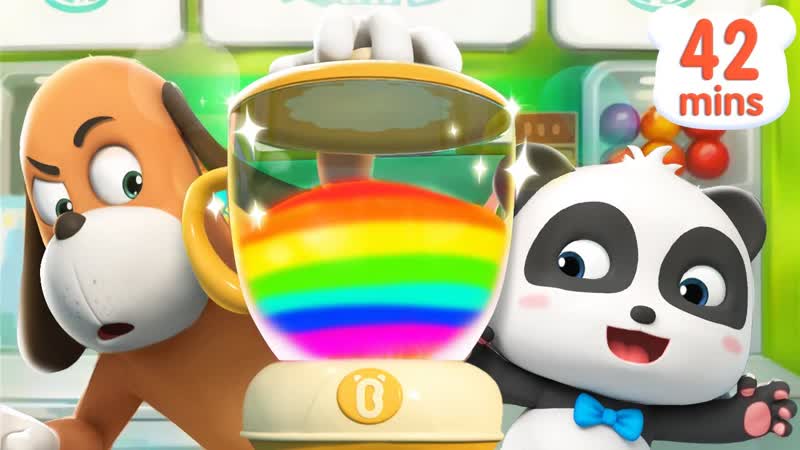 Yummy Rainbow Juice Song , Learn Colors, Fruit Song, Nursery Rhymes Kids Songs, Baby