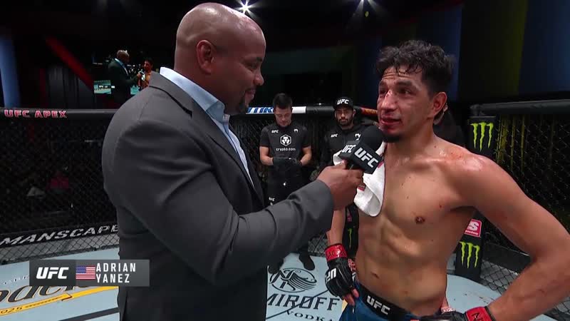 Adrian Yanez Octagon Interview, UFC Vegas