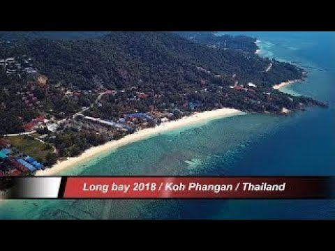Long bay 2018 Koh Phangan Thailand overflown with my