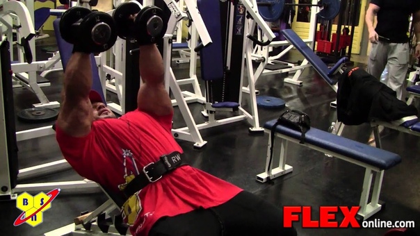 Roelly Winklaar trains Chest, Dec