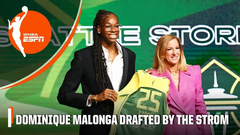 Dominique Malonga drafted No. 2 overall by the Seattle Storm, WNBA