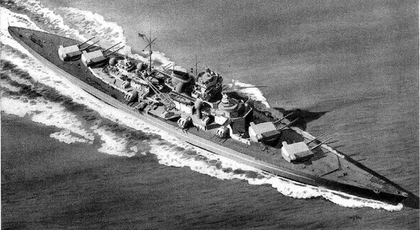 Охота на «Тирпиц». Бухта Хокейботн (Норвегия), 12 ноября 1944 года. В 1936 году Гитлер задумался о возрождении в Германии сильного флота. Чтобы порадовать фюрера, немецкие инженеры разработали
