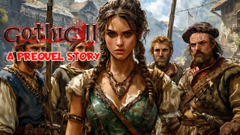 ГОТИКА 2, GOTHIC 2: A PREQUEL STORY. ЗНАКОМСТВО С НАЁМНИКАМИ, ПЕРВОЕ ОПГ,