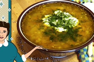 Сытный, нереально вкусный гречневый суп с индейкой. Просто пальчики оближешь.