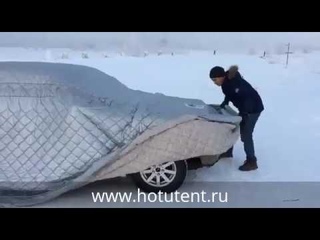 Портативный гараж “Автоберлога“ (Якутск)