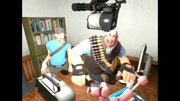 Team Fortress 2: Moments with Heavy Jack Johnson says