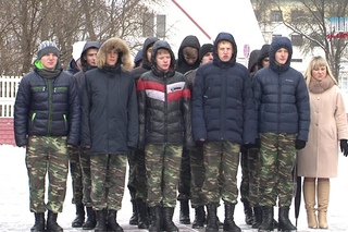 Новое пополнение бойцов в отряды охраны правопорядка
