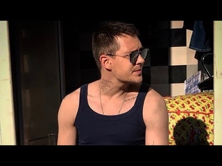 Милош Бикович / Black t-shirt
