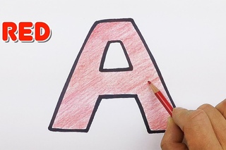 Colorful Drawing Alphabet for Kid’s study | 알파벳 색칠하기