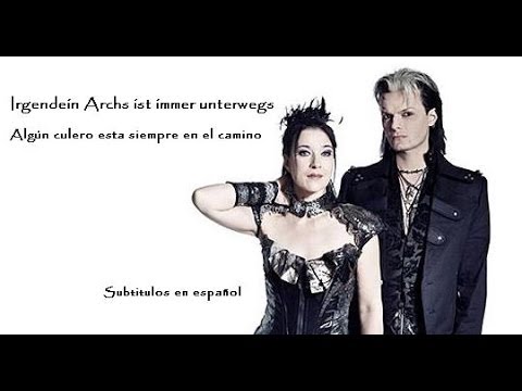 Lacrimosa Irgendein Archs ist immer unterwegs Subtitulos en