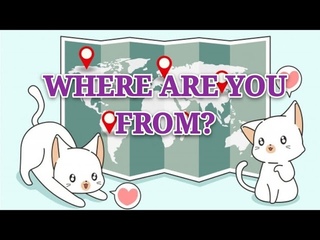 Тема: Откуда ты? Where are you from? Тест. Разговорный английский. Английский с нуля.