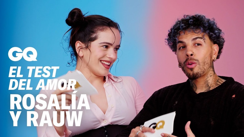 Rosalía y Rauw Alejandro: cómo se comprometieron, su primer beso , Test del amor, GQ