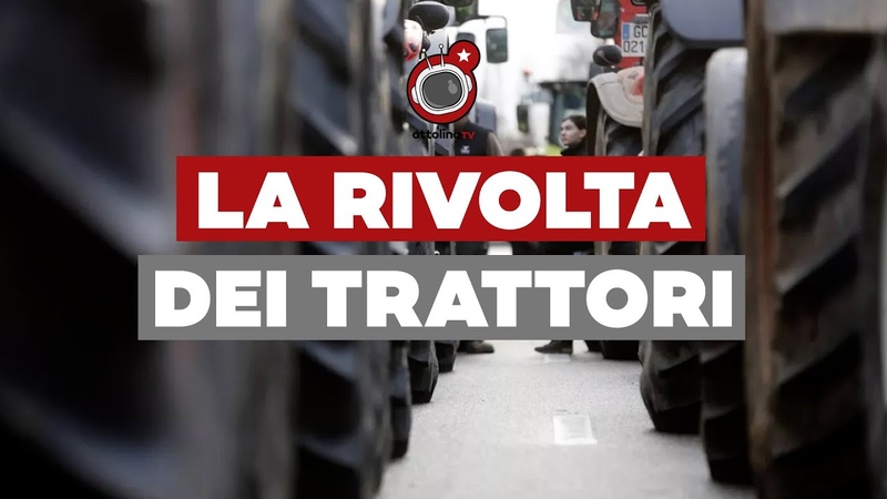 LA RIVOLTA DEI TRATTORI se destra e sinistra fanno a gara a chi umilia di più l