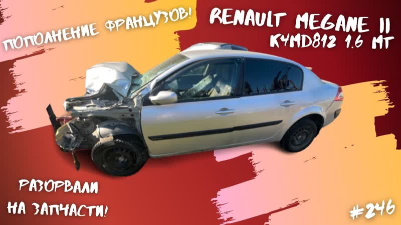 Пополнение Французов Разобрали Рено Меган