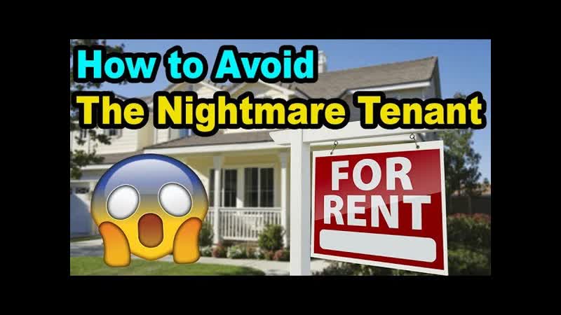 Avoid the NIGHTMARE tenant and eviction: My Tenant screening
