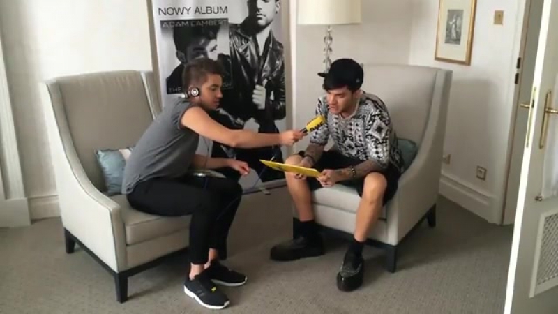 Adam Lambert Visits