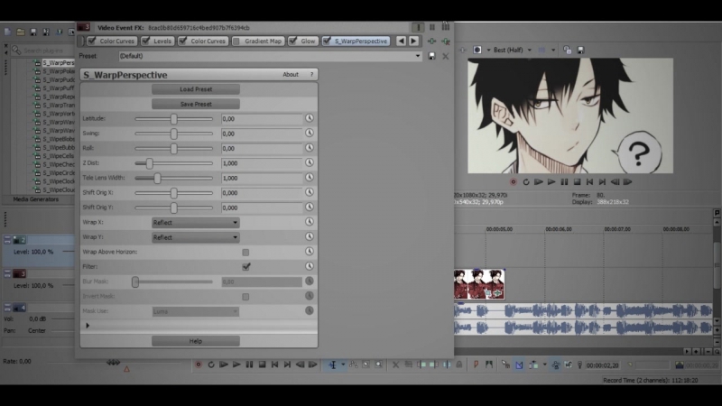 Anime slide translition sony