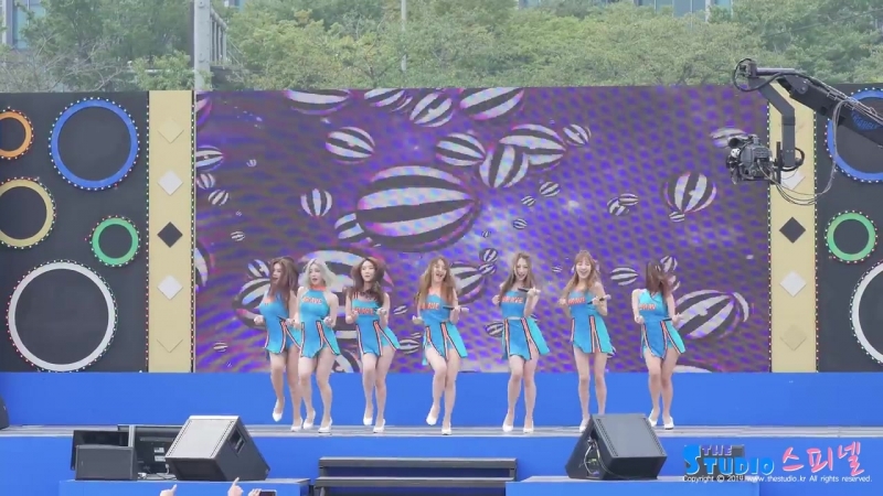 160910 Brave Girls High Heels Soldier Marathon
