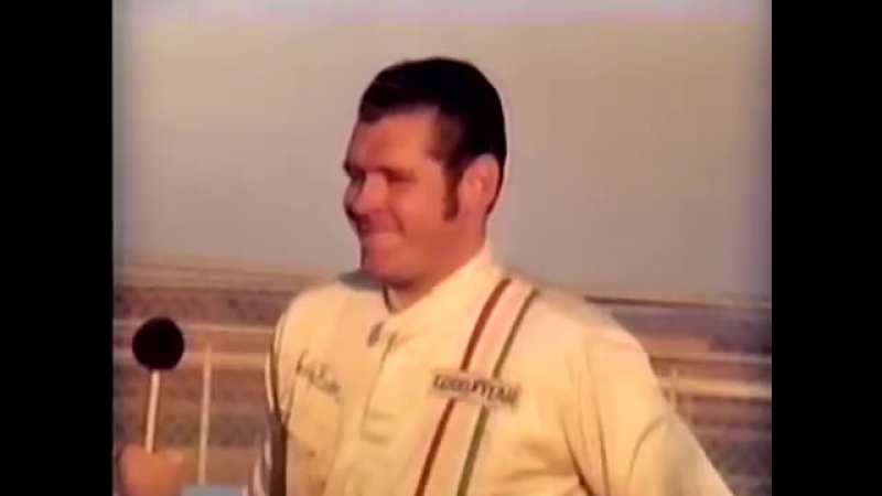 NASCAR Buddy Baker breaks the 200 mph speed barrier on Talladega