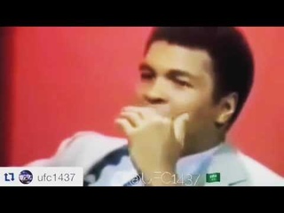 Мухаммед Али правельные слова...