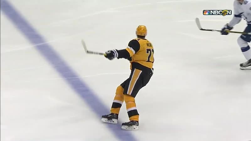 Evgeni Malkin Lands In Steven Stamkos To Finish Off Fiery